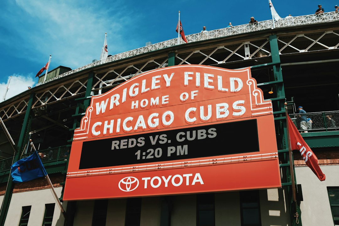 Wrigley Field, home of the Chicago Cubs